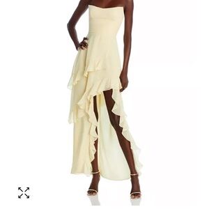 Yellow Amanda Uprichard Dress